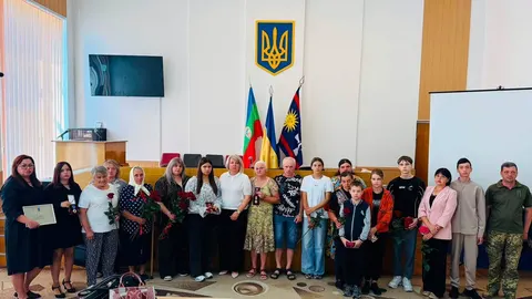 Посмертні нагороди: як у Гайсині вшанували шістьох загиблих героїв