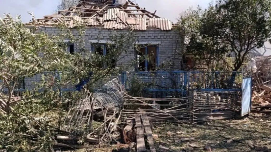 Атака БпЛА на Харківщині: у літніх жінок — стрес, у селі — пожежа