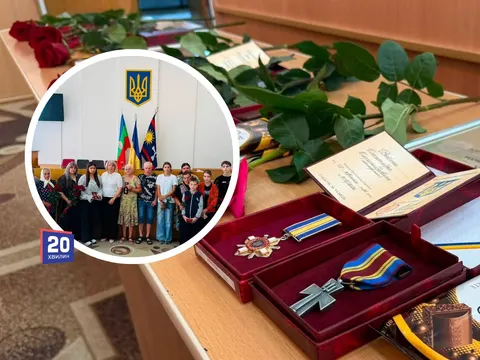 У Гайсині родинам загиблих Героїв передали посмертні нагороди