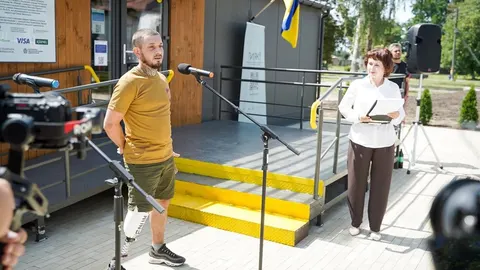 У Зінькові відкрили мобільний реабілітаційний модуль: що варто знати