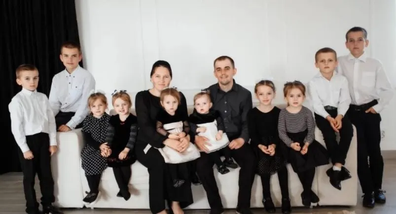 Родина з Волині, де росте 10 дітей, чекає на 11-го: секрети щастя