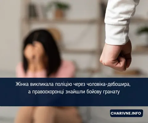 Як виклик поліції через домашнє насильство допоміг знайти гранату