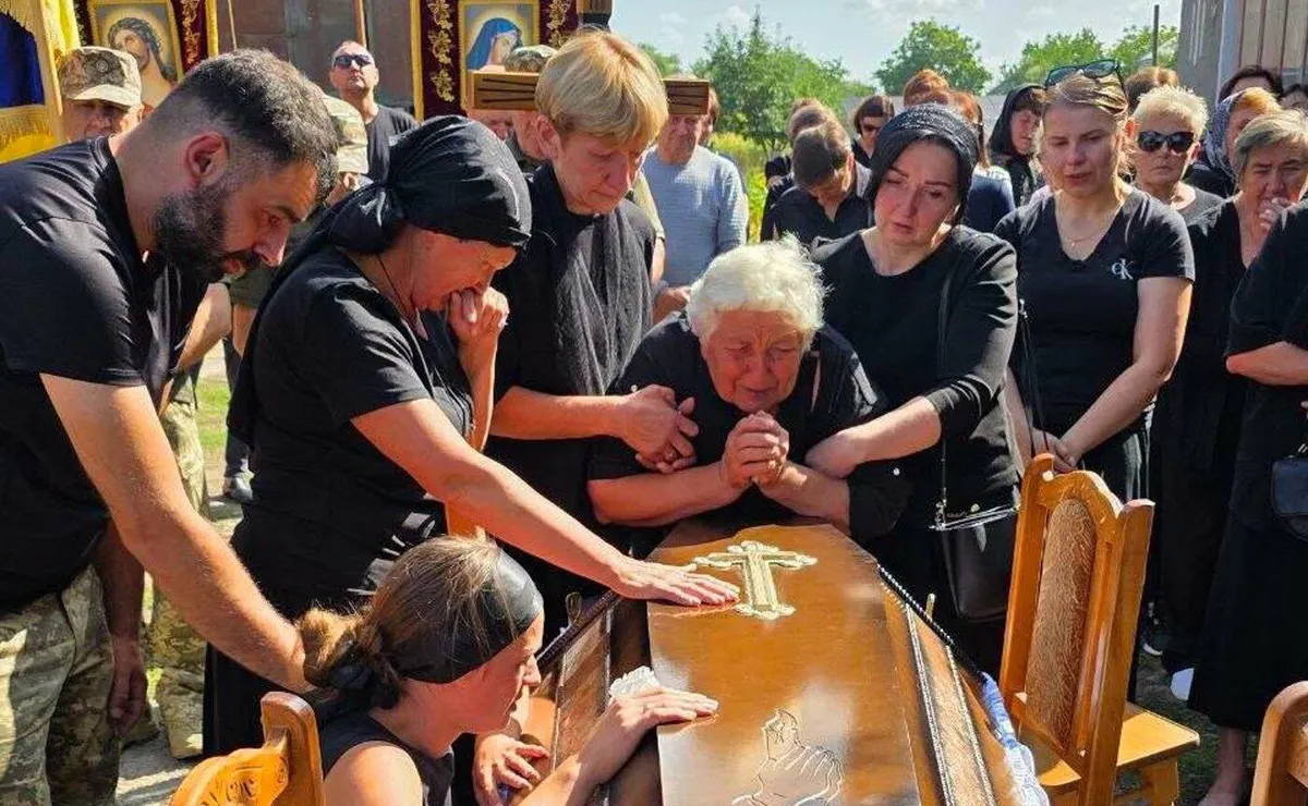 На Тернопільщині попрощалися з полеглим воїном Миколою Сидягою